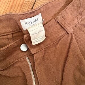 Kordal Studio Brown patched pants